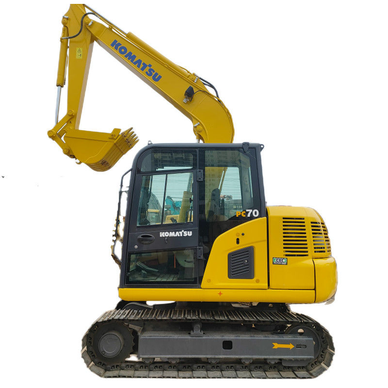 PC70 Komatsu Máy đào mini đã qua sử dụng Máy đào bánh xích mini 6,5 tấn Nông nghiệp