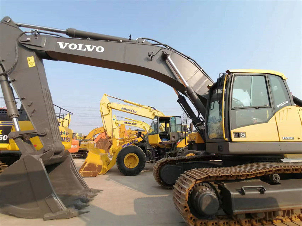 Máy xúc Volvo đã qua sử dụng thủy lực Volvo Ec480 Thương hiệu Thụy Điển Máy xúc bánh xích lớn 48 tấn