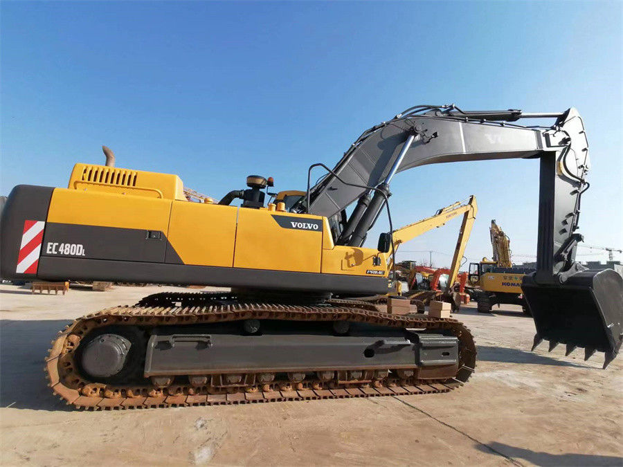 Thương hiệu Thụy Điển đã qua sử dụng Máy đào Volvo Ec480 Máy đào bánh xích lớn 48 tấn