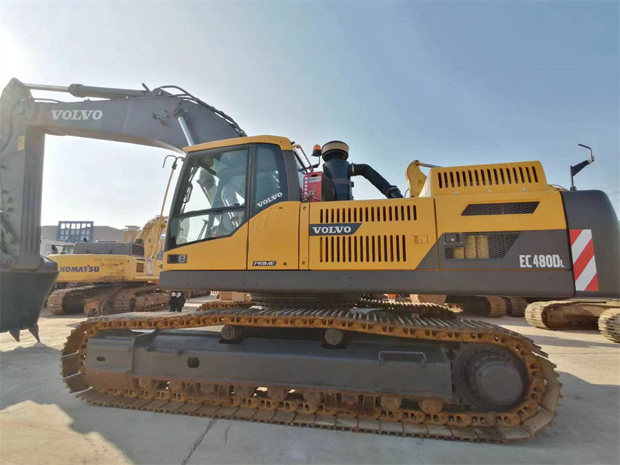 Thương hiệu Thụy Điển đã qua sử dụng Máy đào Volvo Ec480 Máy đào bánh xích lớn 48 tấn