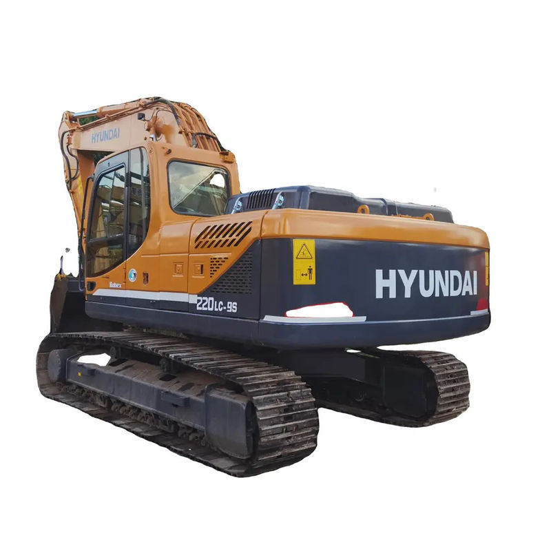 Máy xúc đào Hyundai đã qua sử dụng của Hàn Quốc 220lc-9s Trọng lượng làm việc 22 tấn Máy đào bánh xích