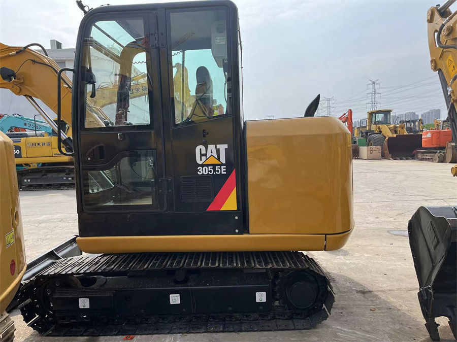 305.5E2 Máy đào bánh xích đã qua sử dụng Máy xúc bánh xích thủy lực mini 5,5 tấn
