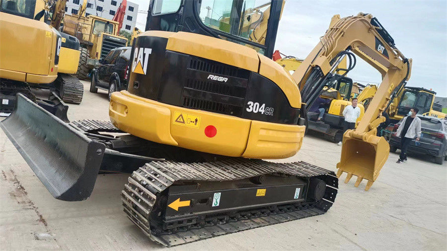 Máy xúc bánh xích mini 4 tấn đã qua sử dụng Máy xúc bánh xích thủy lực 304C CR Caterpillar