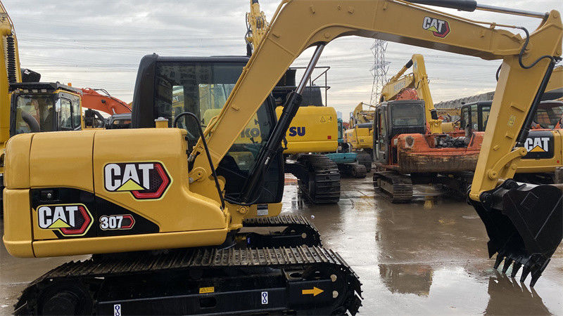 Máy đào 7 tấn Caterpillar CAT 307D Máy đào mini Dung tích thùng nhỏ 0,33m3