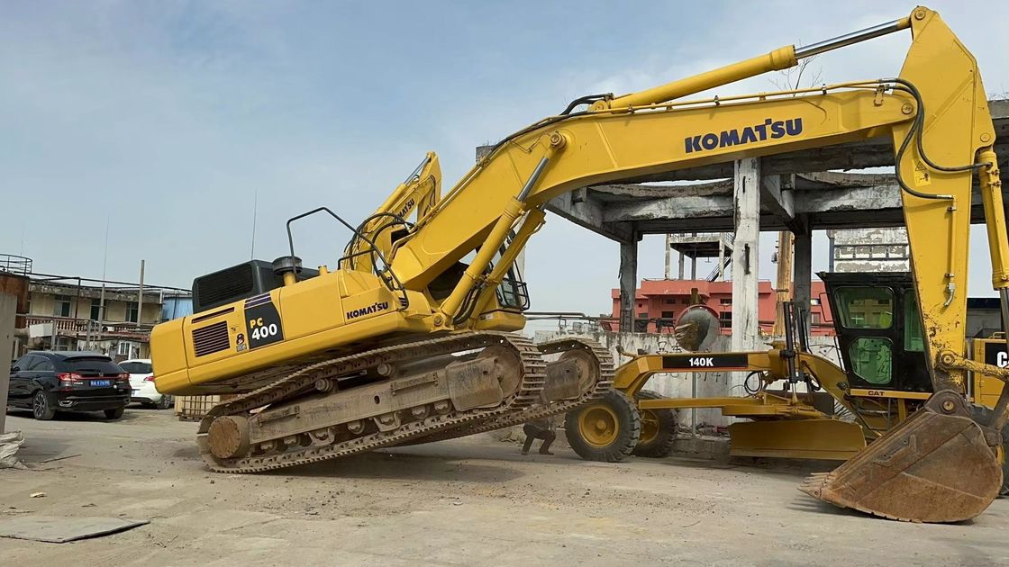 Máy đào Komatsu 40 tấn đã qua sử dụng Máy xúc bánh xích thủy lực Máy xúc lớn Komatsu PC400 8