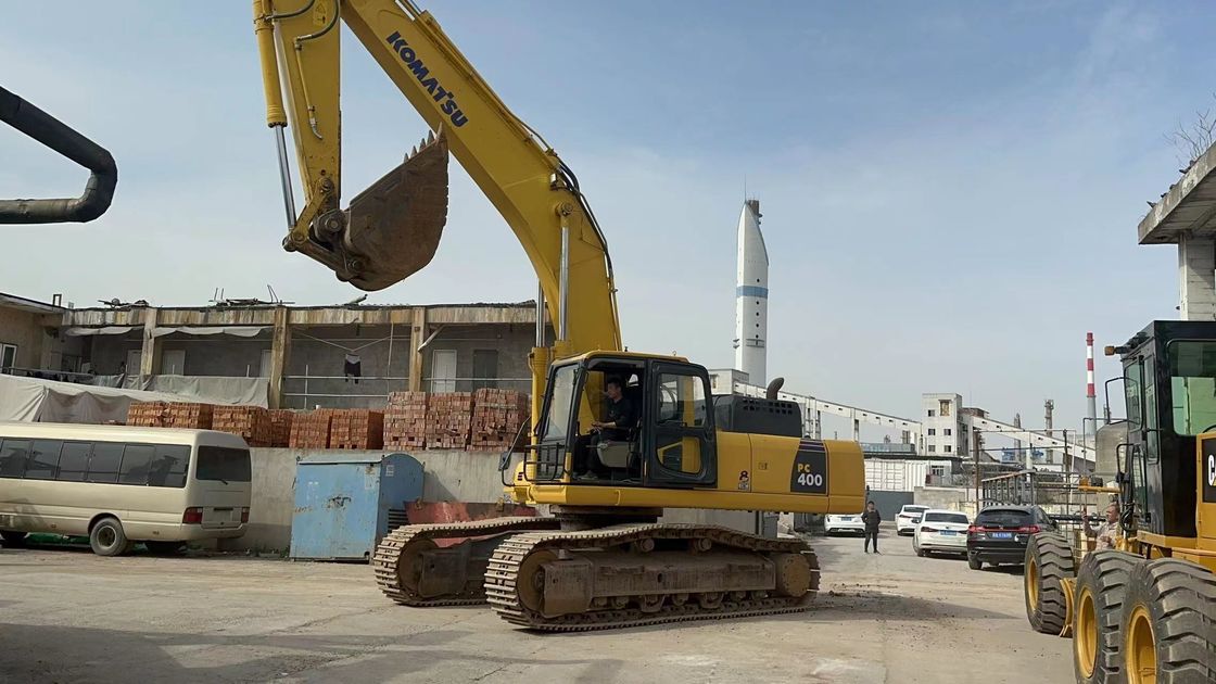 Máy đào Komatsu 40 tấn đã qua sử dụng Máy xúc bánh xích thủy lực Máy xúc lớn Komatsu PC400 8