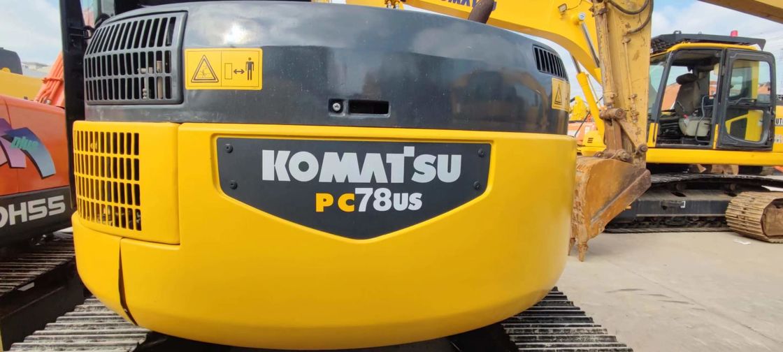 Komatsu PC78US 6 Máy đào mini đã qua sử dụng Máy đào bánh xích 7 tấn cũ