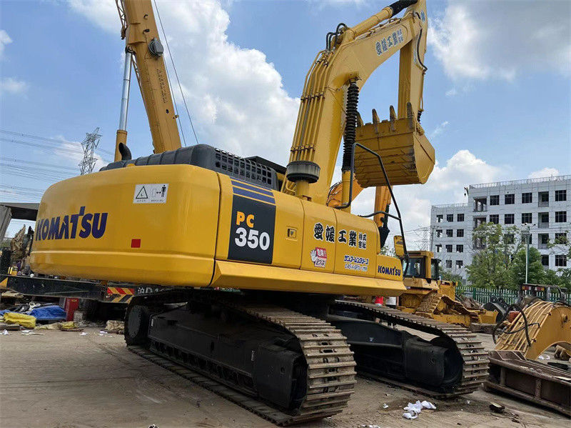 Máy xúc bánh xích Nhật Bản đã qua sử dụng 35 tấn Komatsu PC350 Máy xúc lớn