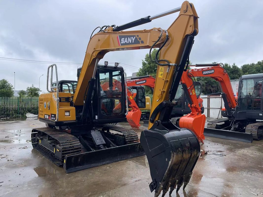2022 Sany SY75C máy đào cũ Sany Crawler 7.5 Tons Mini Excavator