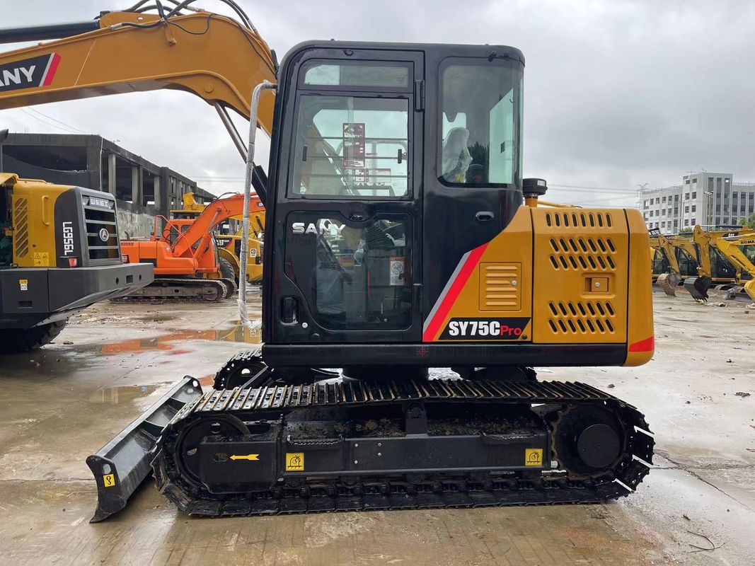 2022 Sany SY75C máy đào cũ Sany Crawler 7.5 Tons Mini Excavator