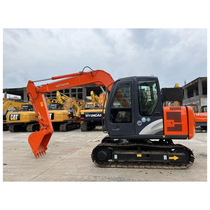 Hitachi ZX70 cũ máy đào Zaxis70 máy đào nhỏ chuyển đất màu đỏ