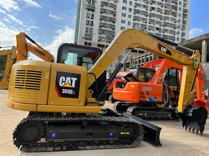 Máy đào mini sử dụng CAT 308E2 Crawler Máy đào Caterpillar 306 305 307 308