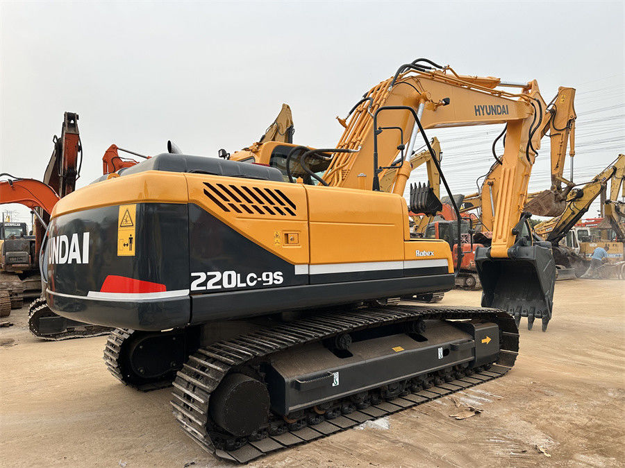 Hyundai 220 Excavator Hydraulic Crawler sản xuất tại Hàn Quốc