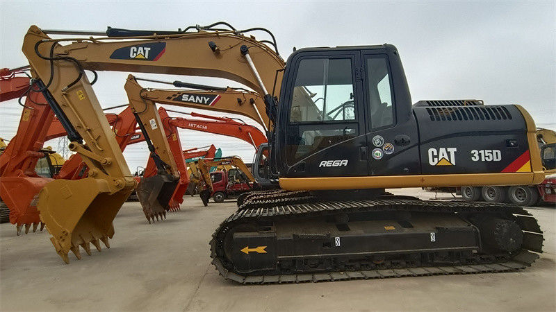 Máy đào cũ Cat 315D Dọn dẹp Thiết bị cũ 15 tấn Máy đào cũ Cat 315