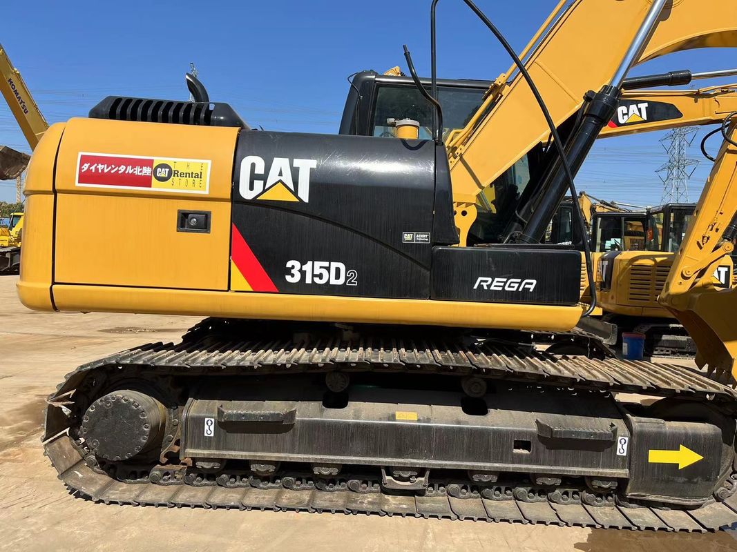 Máy đào cũ Cat 315D Dọn dẹp Thiết bị cũ 15 tấn Máy đào cũ Cat 315