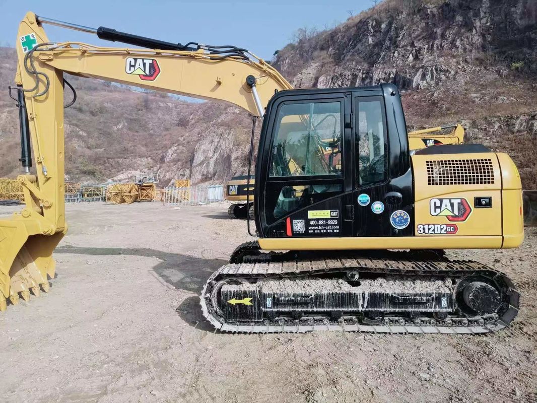 312D2 Máy đào mèo sử dụng 12 tấn Máy đào thủy lực nhỏ