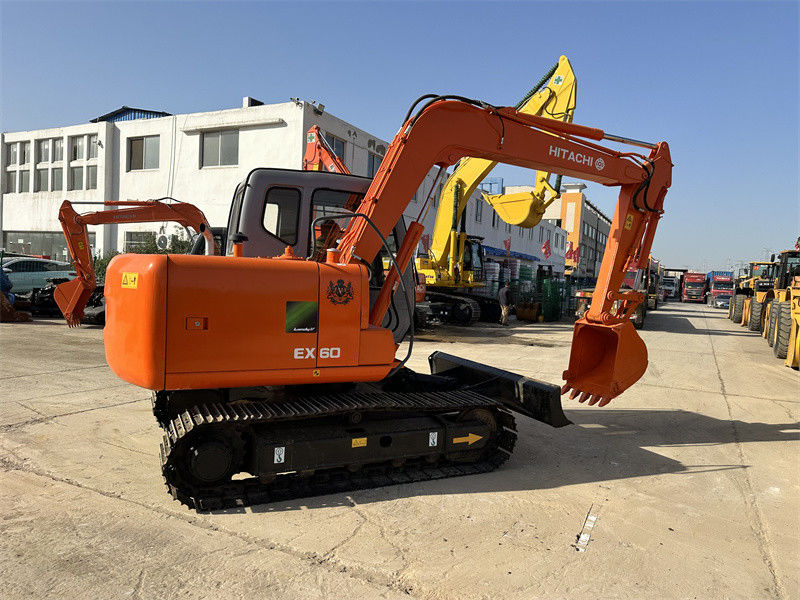 Ex60-5 Máy đào Hitachi cũ Mini Máy đào cũ 6 tấn Hitachi 60