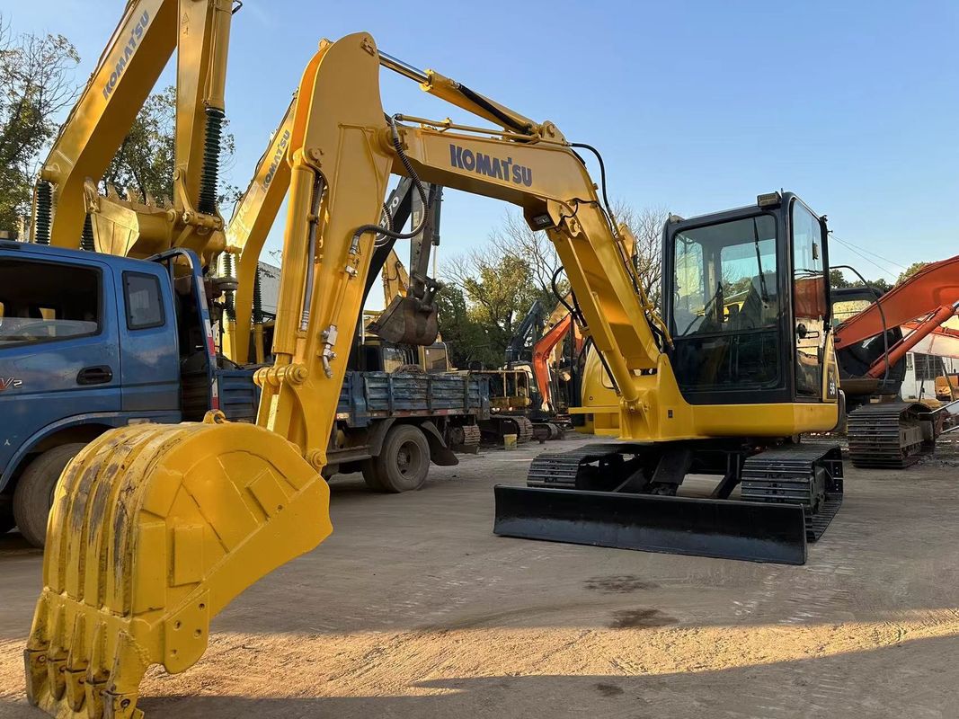 Komatsu PC56-7 Máy đào mini cũ 5 tấn Máy đào Komatsu trong tình trạng tốt