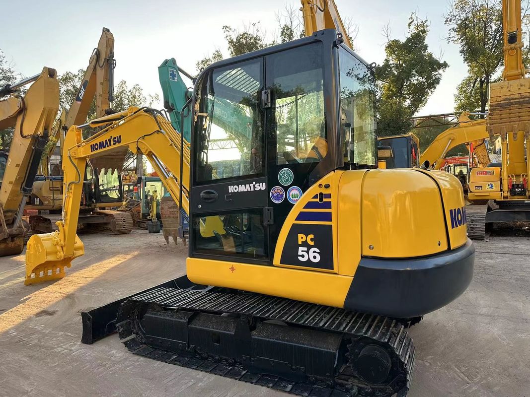 Komatsu PC56-7 Máy đào mini cũ 5 tấn Máy đào Komatsu trong tình trạng tốt