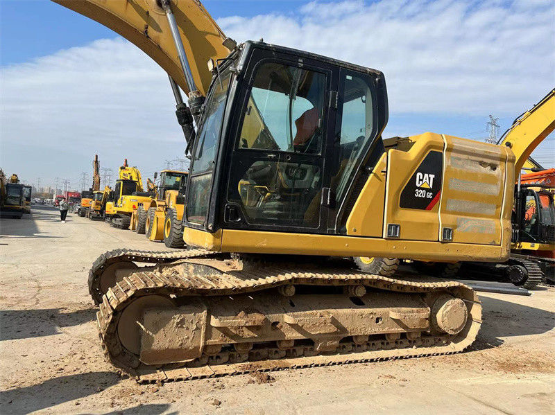 Đồ khai quật nguyên bản sử dụng CAT 320GC Năm 2018 Máy khai quật Caterpillar 320 tay hai