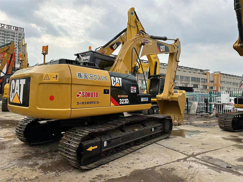 Chiếc máy đào crawler CAT 323DL cũ Caterpillar 320D 323D