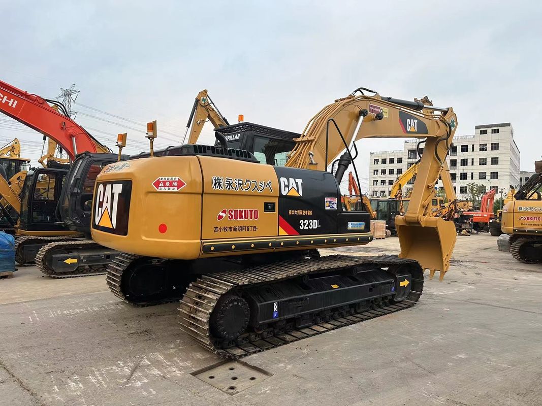 Caterpillar sử dụng 323DL máy đào lướt thủy lực Trọng lượng 23 tấn Động cơ CAT C6.6