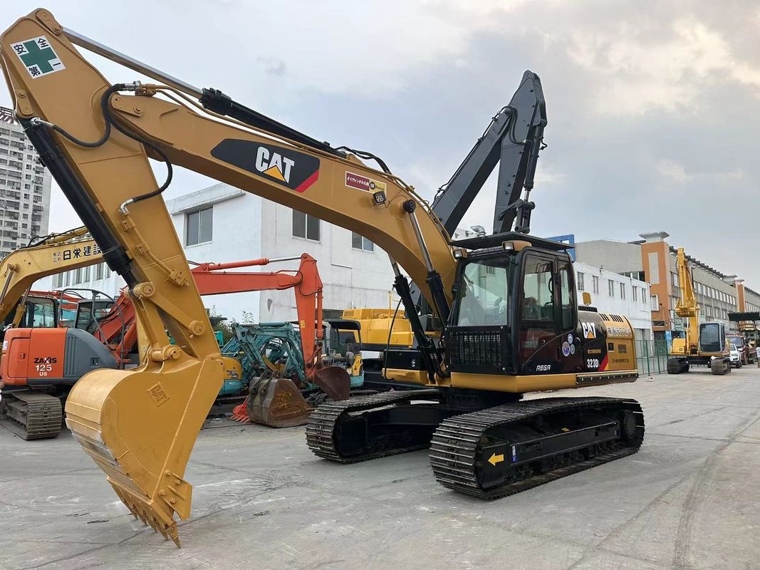 Caterpillar sử dụng 323DL máy đào lướt thủy lực Trọng lượng 23 tấn Động cơ CAT C6.6