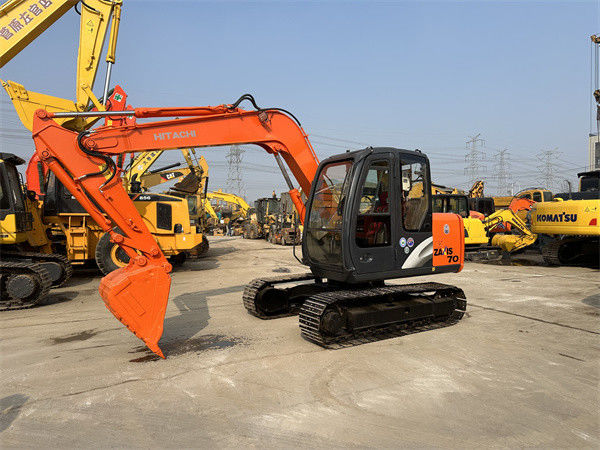 Máy đào cũ Hitachi ZX70 Máy đào crawler thủy lực sử dụng 7 tấn Mini Hitachi Excavator 70