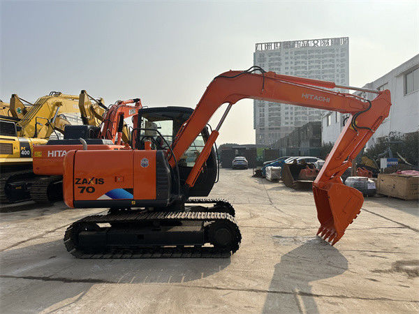 Máy đào cũ Hitachi ZX70 Máy đào crawler thủy lực sử dụng 7 tấn Mini Hitachi Excavator 70