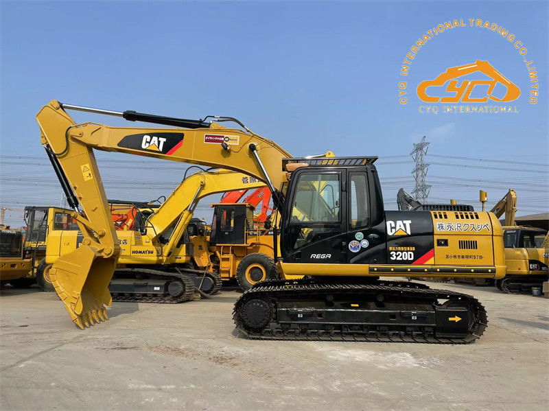 Máy đào CAT sử dụng với động cơ phun cơ học Máy đào Caterpillar 320 sử dụng