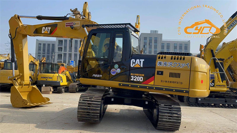 Máy đào CAT sử dụng với động cơ phun cơ học Máy đào Caterpillar 320 sử dụng