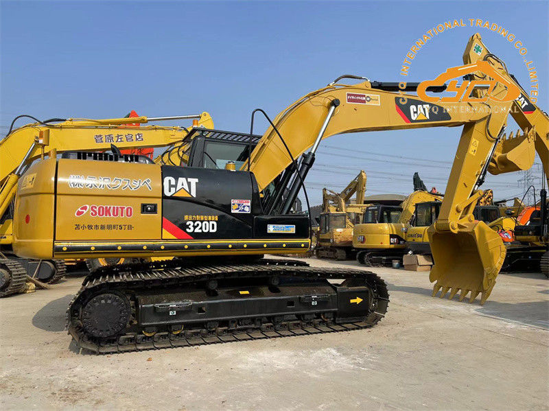 Máy đào CAT sử dụng với động cơ phun cơ học Máy đào Caterpillar 320 sử dụng