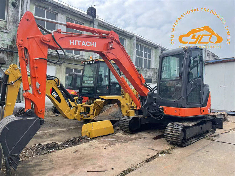 Hitachi ZX60USB Mini Excavator sử dụng 6 tấn Hitachi ZX60 Crawler Excavator