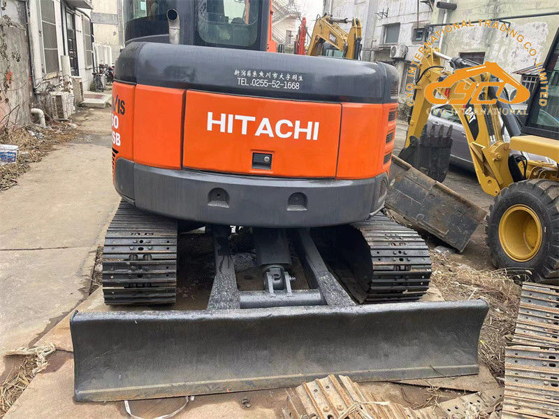 Hitachi ZX60USB Mini Excavator sử dụng 6 tấn Hitachi ZX60 Crawler Excavator