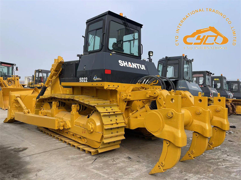 Loại Crawler sử dụng Shantui SD22 Bulldozer tay hai Dozer máy kéo