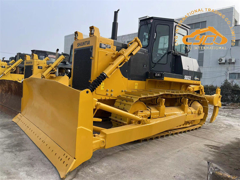 Loại Crawler sử dụng Shantui SD22 Bulldozer tay hai Dozer máy kéo