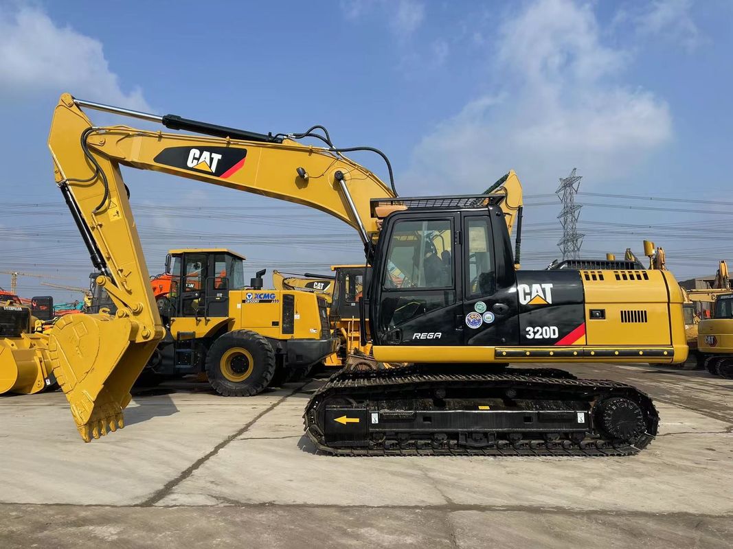 Caterpillar 320D Excavator được sử dụng với máy phun 3066 Động cơ 20 tấn Trung bình CAT 320 Excavator