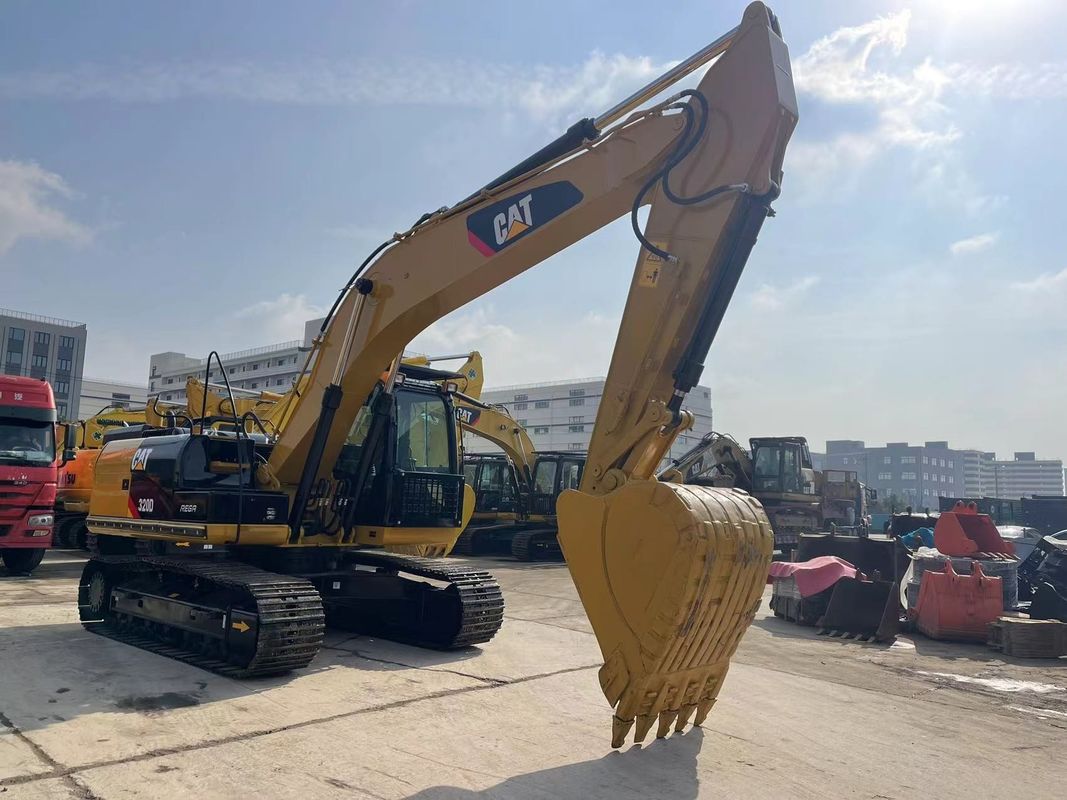 Caterpillar 320D Excavator được sử dụng với máy phun 3066 Động cơ 20 tấn Trung bình CAT 320 Excavator