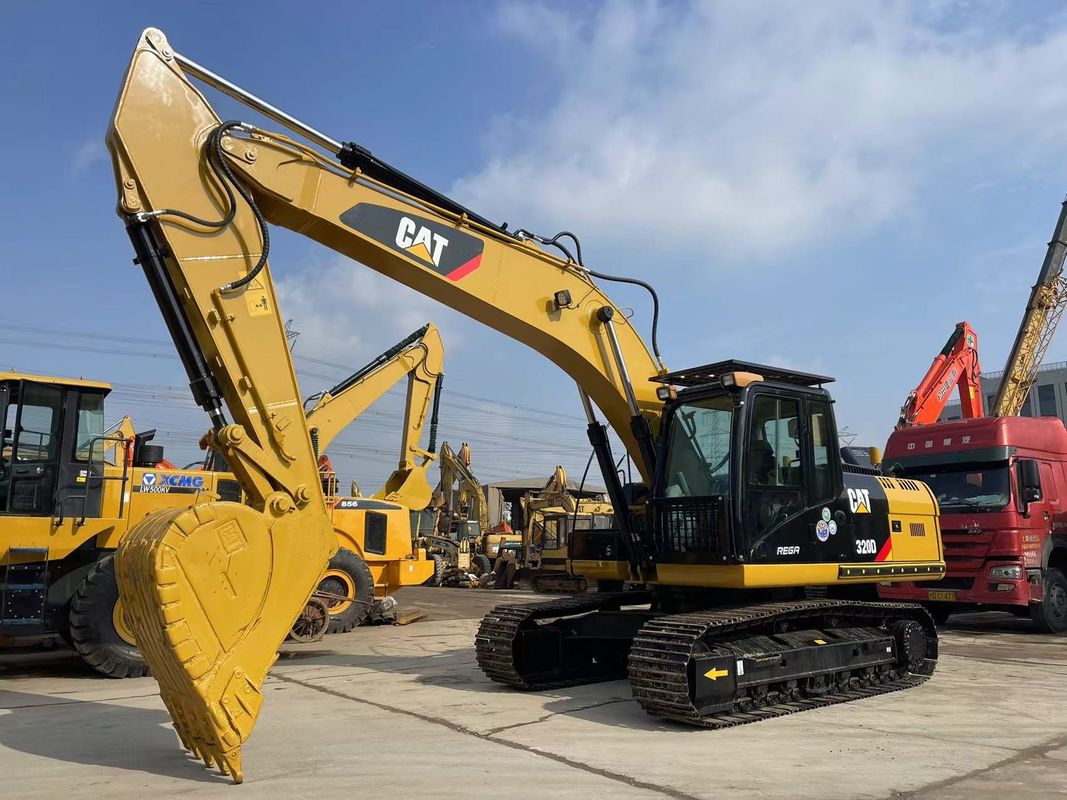 Caterpillar 320D Excavator được sử dụng với máy phun 3066 Động cơ 20 tấn Trung bình CAT 320 Excavator