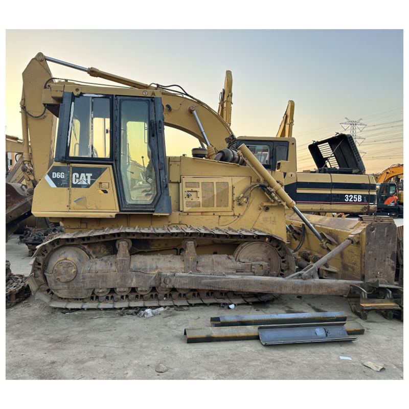 CAT D6G 2XL Crawler Bulldozer Caterpillar Tractor mạnh mẽ cho xây dựng và di chuyển đất