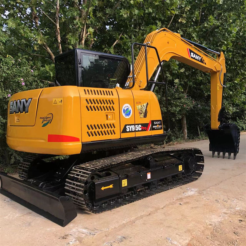 Thương hiệu Trung Quốc SANY SY95C Máy đào thủy lực sử dụng trọng lượng 9 tấn Tier3 với lưỡi dao