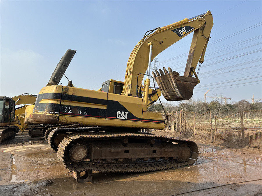 Sử dụng Caterpillar CAT 325BL Excavator Hydraulic Crawler Excavator Động cơ phun trực tiếp mạnh mẽ