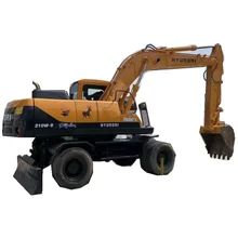 Xây dựng tay hai Hyundai Excavator với màu sắc ban đầu và thủy lực xi lanh nguồn gốc