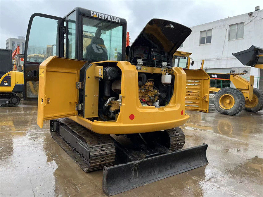 Máy đào nhỏ CAT 305.5E2 Máy đào thủy lực cũ Trọng lượng 5 tấn với lưỡi dao