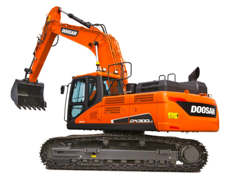 Máy đào bánh xích lớn 30 tấn thủy lực đã qua sử dụng Máy xúc đào liên hợp Backhoe Doosan DX300LC 9C