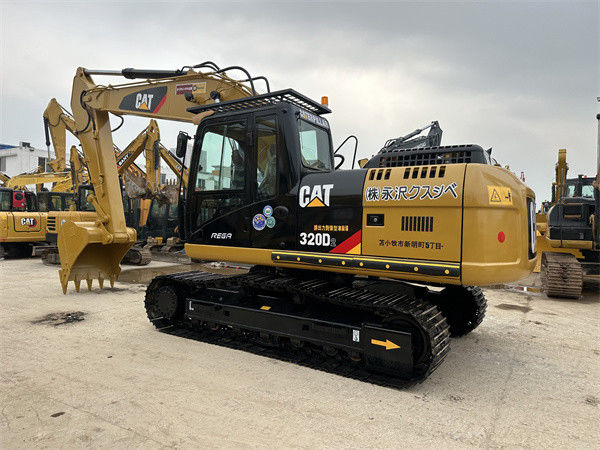 Crawler di chuyển loại sử dụng Caterpillar Excavator 320D2 cho nhu cầu xây dựng của bạn