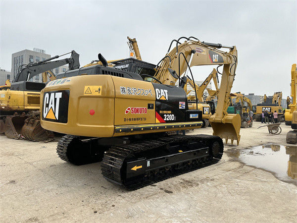 Crawler di chuyển loại sử dụng Caterpillar Excavator 320D2 cho nhu cầu xây dựng của bạn