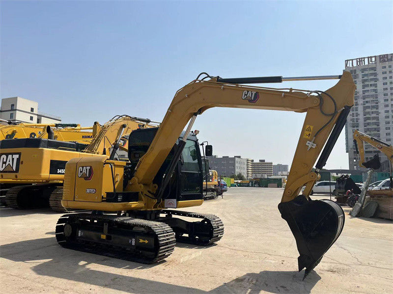 7 tấn sử dụng CAT Mini Excavator 307E2 Caterpillar 305 306 307 Excavators Crawler
