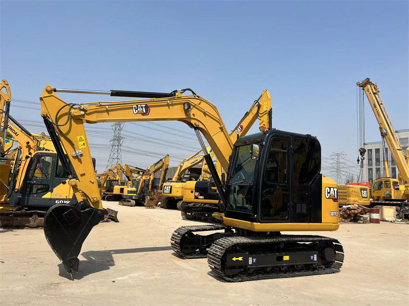 7 tấn sử dụng CAT Mini Excavator 307E2 Caterpillar 305 306 307 Excavators Crawler