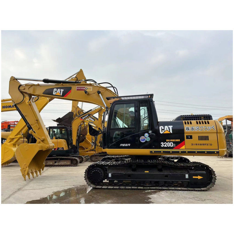 500-2000 giờ sử dụng Caterpillar 320D2 Excavator Không rò rỉ dầu